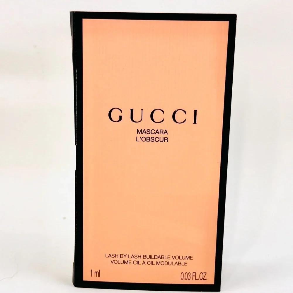Gucci Mascara L’Obscur Buildable Volume .03fl oz Trial Size Unused